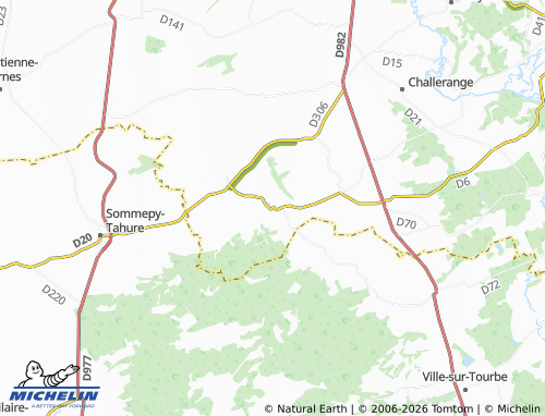 Mapa MICHELIN Manre - ViaMichelin
