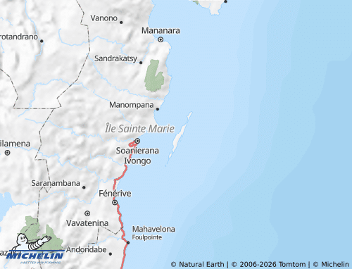 Mapa MICHELIN Sainte-Marie - ViaMichelin