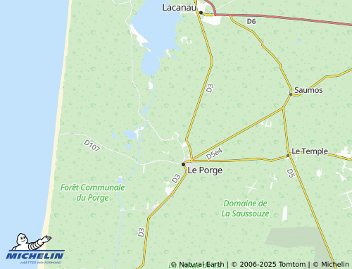 MICHELIN La Grêle map - ViaMichelin