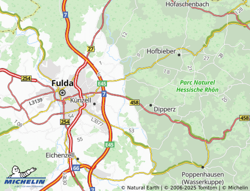MICHELIN Böckels map - ViaMichelin