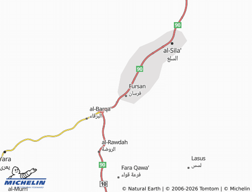 MICHELIN Farasan map - ViaMichelin