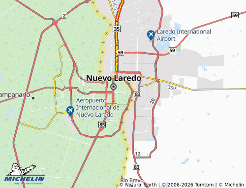 Mapa MICHELIN San José - ViaMichelin