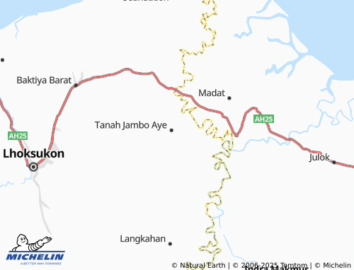 MICHELIN Buket Padang map - ViaMichelin