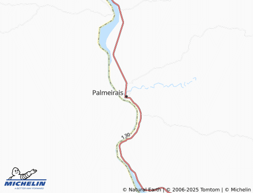MICHELIN Palmeirais map - ViaMichelin