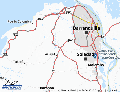 Mapa MICHELIN Las Petronitas - ViaMichelin