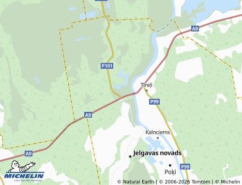 Mapa MICHELIN Kaļķis - ViaMichelin