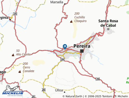 MICHELIN La Libertad map - ViaMichelin