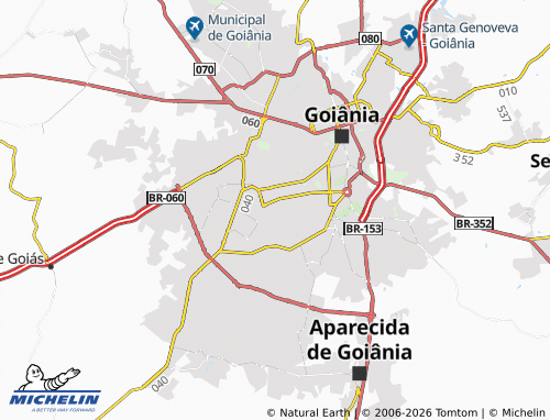 Mapa MICHELIN Parque Anhanguera - ViaMichelin