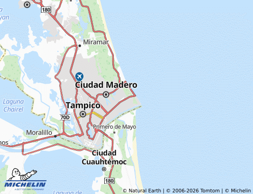 Mappa MICHELIN El Bosque - ViaMichelin