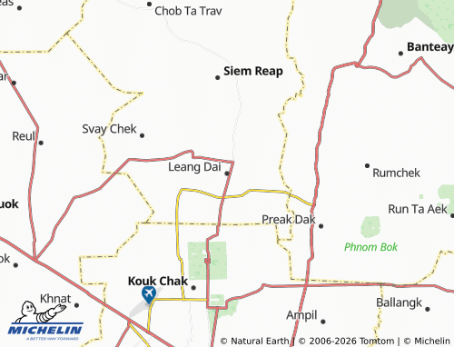 Mapa MICHELIN Leang Dai - ViaMichelin
