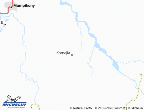 MICHELIN Komajia map - ViaMichelin