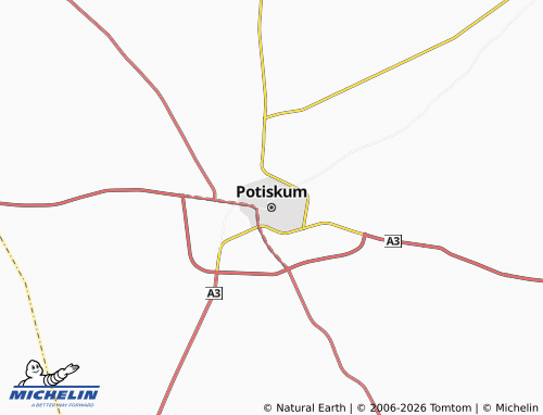 MICHELIN-Landkarte Potiskum - ViaMichelin