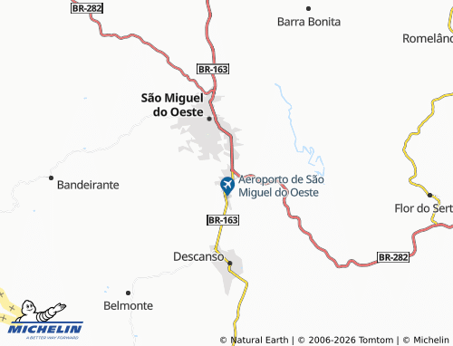 Mapa MICHELIN Santa Rita - ViaMichelin