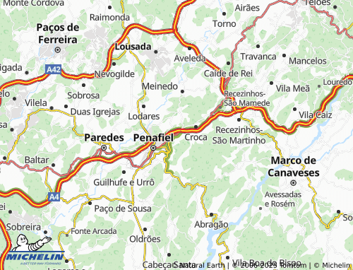 MICHELIN Santa Marta map - ViaMichelin