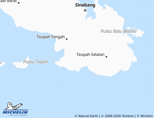 MICHELIN Suak Lamatan map - ViaMichelin