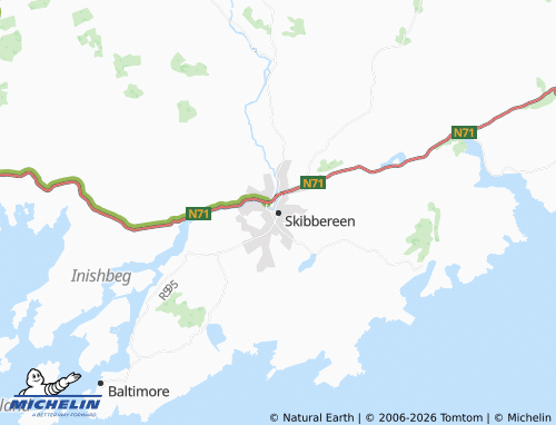 MICHELIN-Landkarte Skibbereen - ViaMichelin