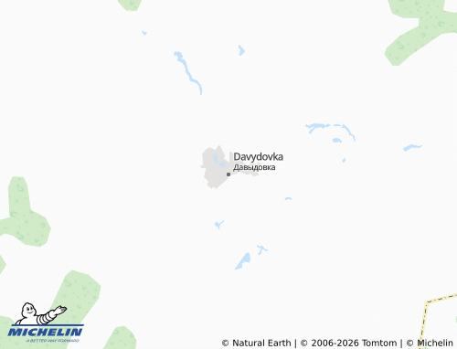 MICHELIN-Landkarte Davydovka - ViaMichelin