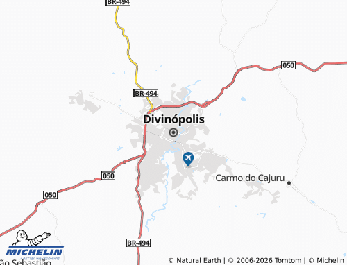 Mappa MICHELIN Divinópolis - ViaMichelin