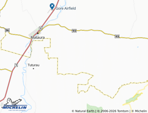 Mapa MICHELIN Waikana - ViaMichelin