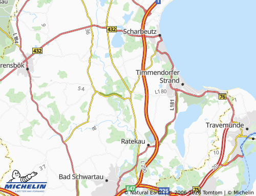 MICHELIN Pansdorf map - ViaMichelin