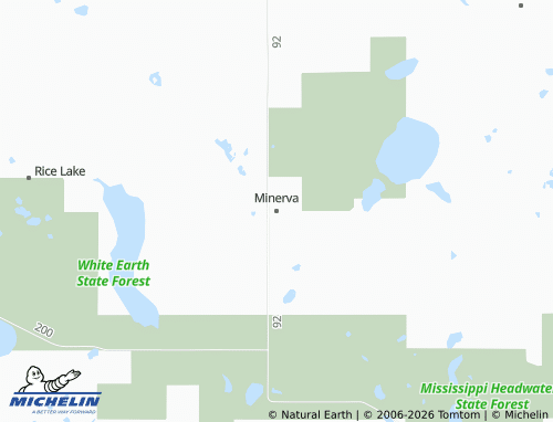 Mapa MICHELIN Minerva - ViaMichelin