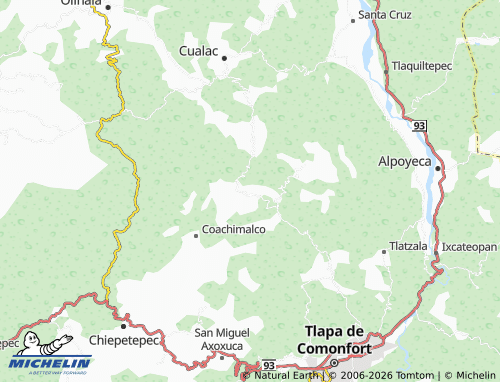 Mapa MICHELIN Chiepetlán - ViaMichelin