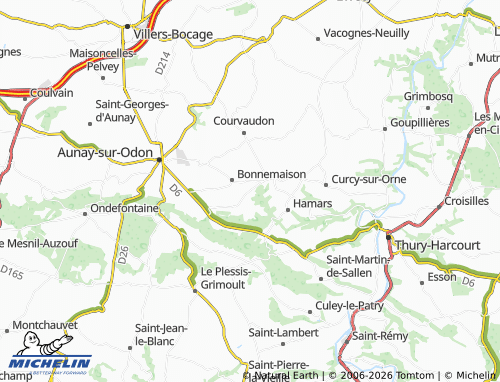 MICHELIN Le Puits map - ViaMichelin