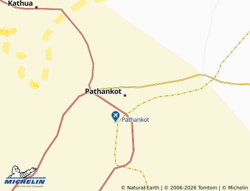 Carte MICHELIN Pathankot - ViaMichelin