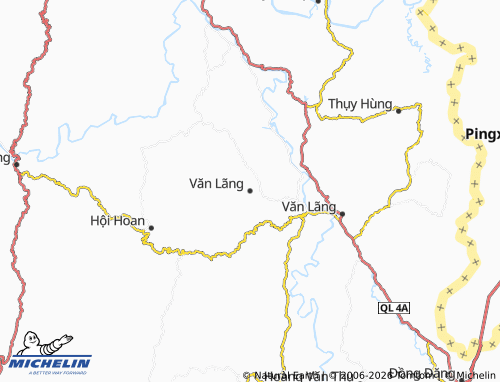 MICHELIN-Landkarte Tân Tác - ViaMichelin
