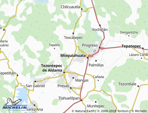 Mapa MICHELIN Santa María Batha - ViaMichelin