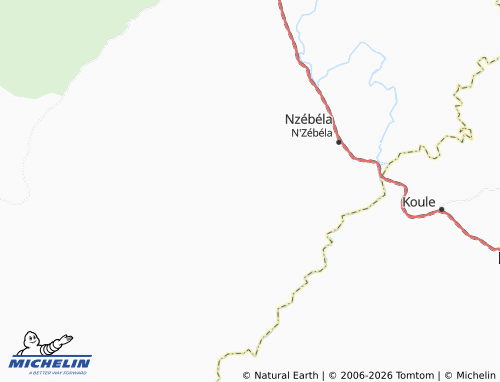 Mappa MICHELIN Ouyarotero - ViaMichelin
