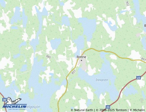 MICHELIN Rydet map - ViaMichelin