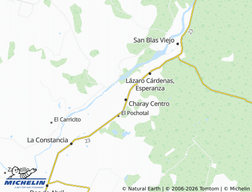Mappa MICHELIN La Bacilia - ViaMichelin