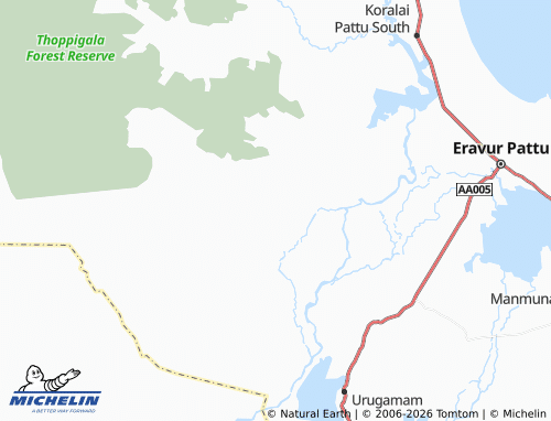 Mappa MICHELIN Eralakkulam - ViaMichelin