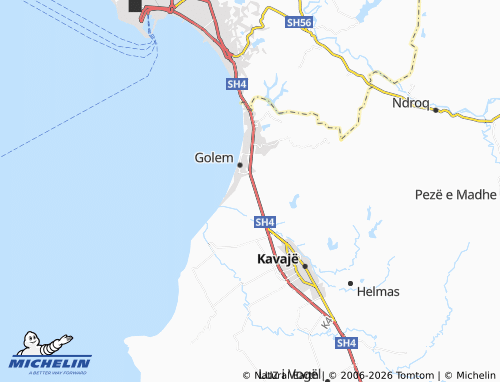 Kaart MICHELIN Qerret - ViaMichelin