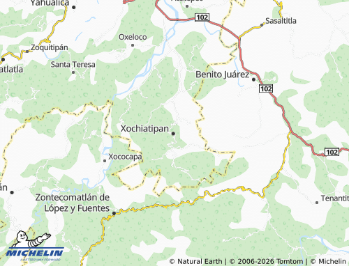 Carte MICHELIN Tlamaya - ViaMichelin