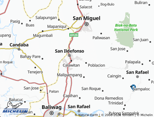 MICHELIN Calasag map - ViaMichelin
