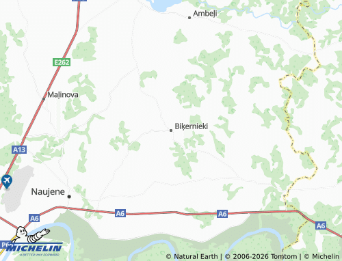 Mapa MICHELIN Biķernieki - ViaMichelin