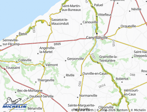 MICHELIN Beauclair map - ViaMichelin