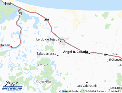 Mapa MICHELIN Lázaro Cárdenas - ViaMichelin
