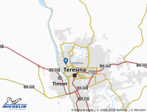 Mapa MICHELIN Água Mineral - ViaMichelin