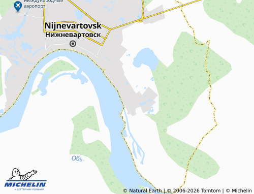 MICHELIN-Landkarte Telesad SONT - ViaMichelin