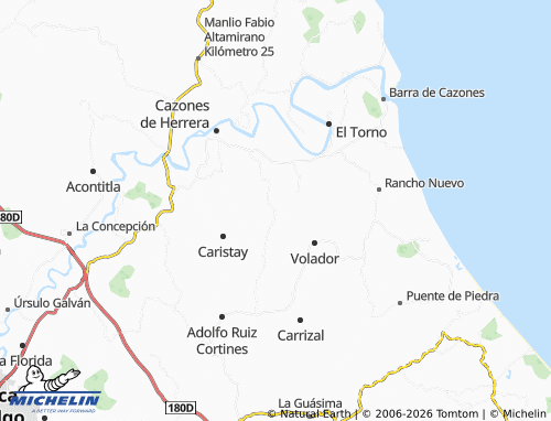 Mappa MICHELIN Plan de Limón - ViaMichelin