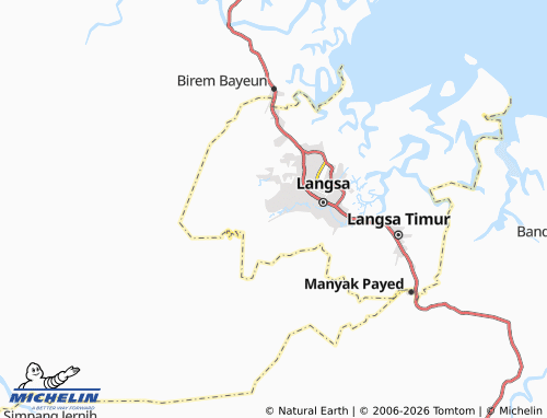 Mappa MICHELIN Geudubang Aceh - ViaMichelin