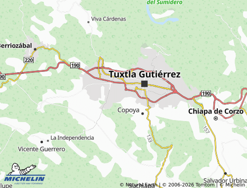 Kaart MICHELIN Bella Terra - ViaMichelin