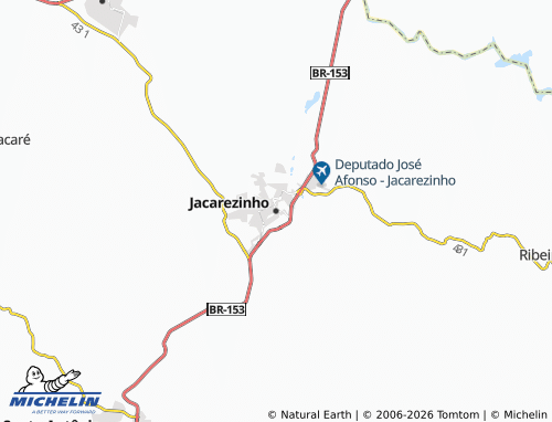 Mappa MICHELIN Jacarezinho - ViaMichelin