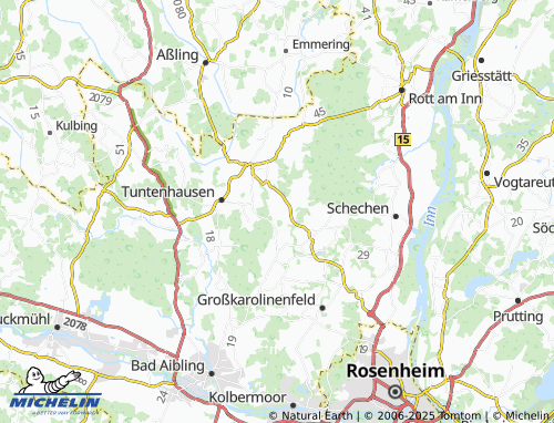 Mappa MICHELIN Aubenhausen - ViaMichelin