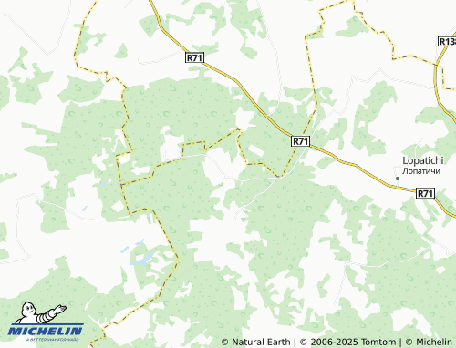 MICHELIN Mashetskaya Sloboda map - ViaMichelin