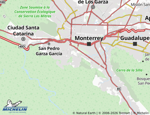 Mappa MICHELIN Misión de San Agustín - ViaMichelin