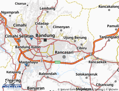 MICHELIN Antapani map - ViaMichelin